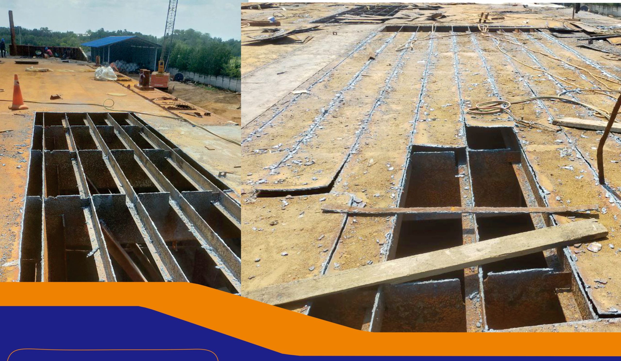 Perbaikan Kapal, Penggantian Plat deck